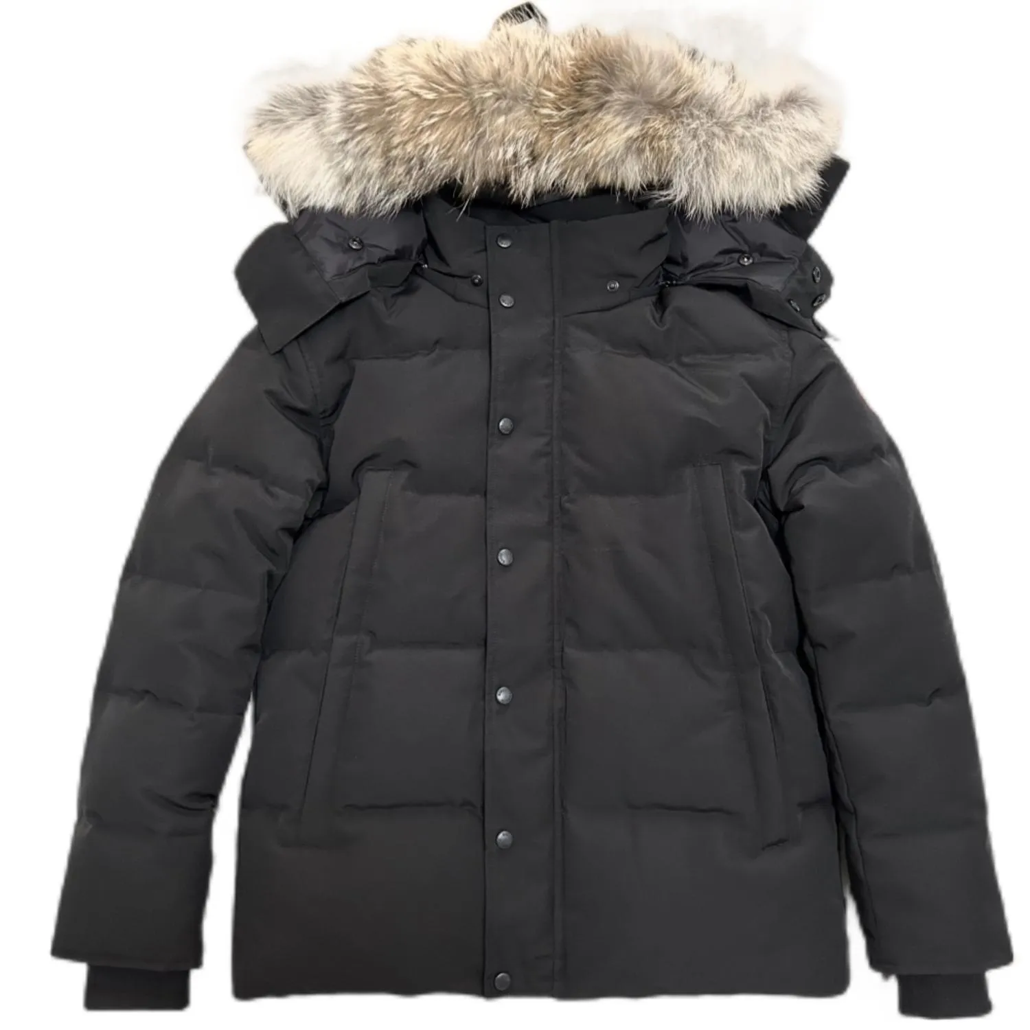 Winter Men Jackets Real Coyote Fur Designer Homme Puffer Wyndham Windbreaker Jassen Outerwear Hooded Fourrure Manteau Bran...