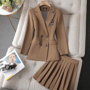 Women's Clothing Suit Skirt Large Size Fashionable Slim Two Piece Suit - Damenbekleidung | Technik & Gadgets
