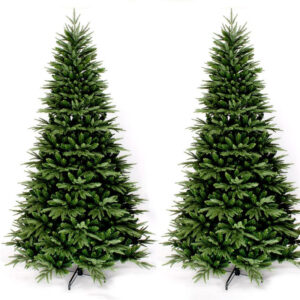 Christmas tree 1.5 meters 1.8 meters luxury encrypted pe+pvc Christmas tree flame retardant material tree Christmas decora...