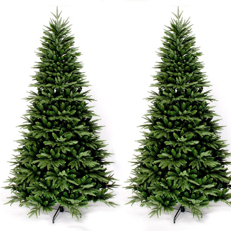 Christmas tree 1.5 meters 1.8 meters luxury encrypted pe+pvc Christmas tree flame retardant material tree Christmas decora...