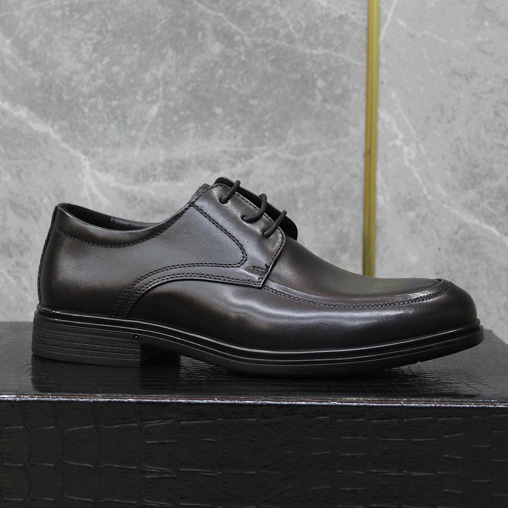 Voyage Business Genuine Leather Breathable Versatile High-End First Layer Cowhide Wedding Casual Commuting Derby Soft Sole...