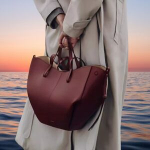 p'olens Bucket-shaped Handbag For Women, New Winged Tote Handbag, Simple Commuter Bag - Taschen | Technik & Gadgets