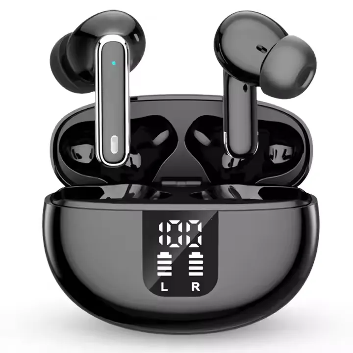 KI-Übersetzer Bluetooth Kopfhörer - Echtzeit-Übersetzung, In-Ear Wireless Headset Mit LED-Display & ANC Geräuschunterdrück...