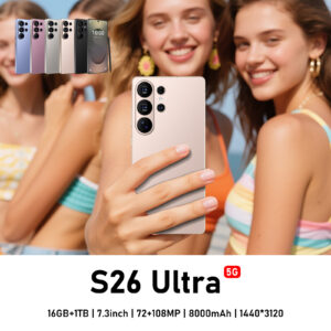 Popular S26 Ultra 7.3-inch Large Screen Cross-border Phone 3+16GB Android 10.0 Smartphone Wholesale,wedding,birthday, Holi...