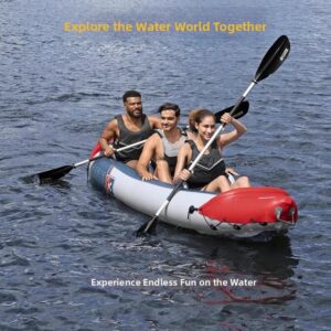 Double Person Inflatable Kayaks Thickened Single Person Fishing Boats Outdoor Rafting Rubber Boats For Sports And Games - ...