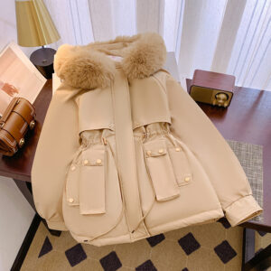 Women's Clothing Plush and thickened plus size parka - Damenbekleidung | Technik & Gadgets