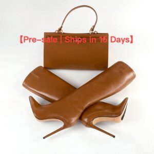 【Pre-sale | Ships In 15 Days】Women's Pointed High Heel Boots – Stretch Over-Knee Boots (Slip-Resistant & Chic)​ - Schuhe