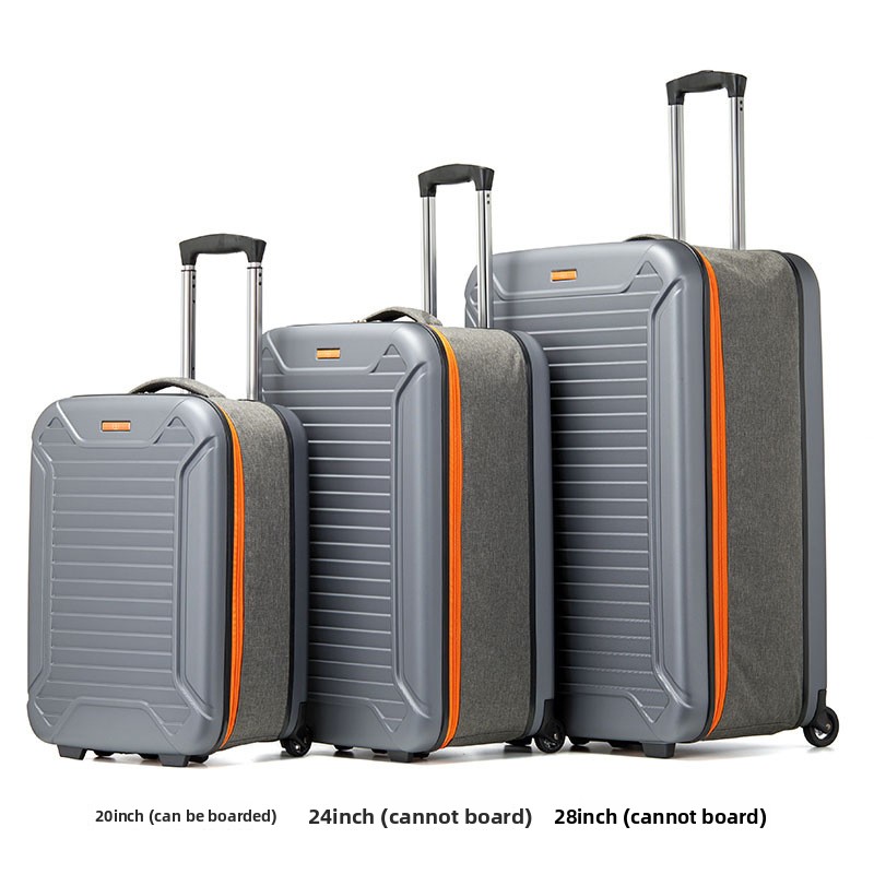 Luggage New Folding Suitcase, Multi Functional Design, Foldable Trolley Case, 20 Inch Carry On Business Combination Lock C...