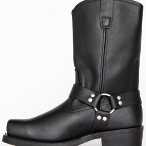 Western Cowboy Fashion Leather Country Classic Square Toe Mid-Calf Heel Knight Men's Boots - Schuhe | Technik & Gadgets