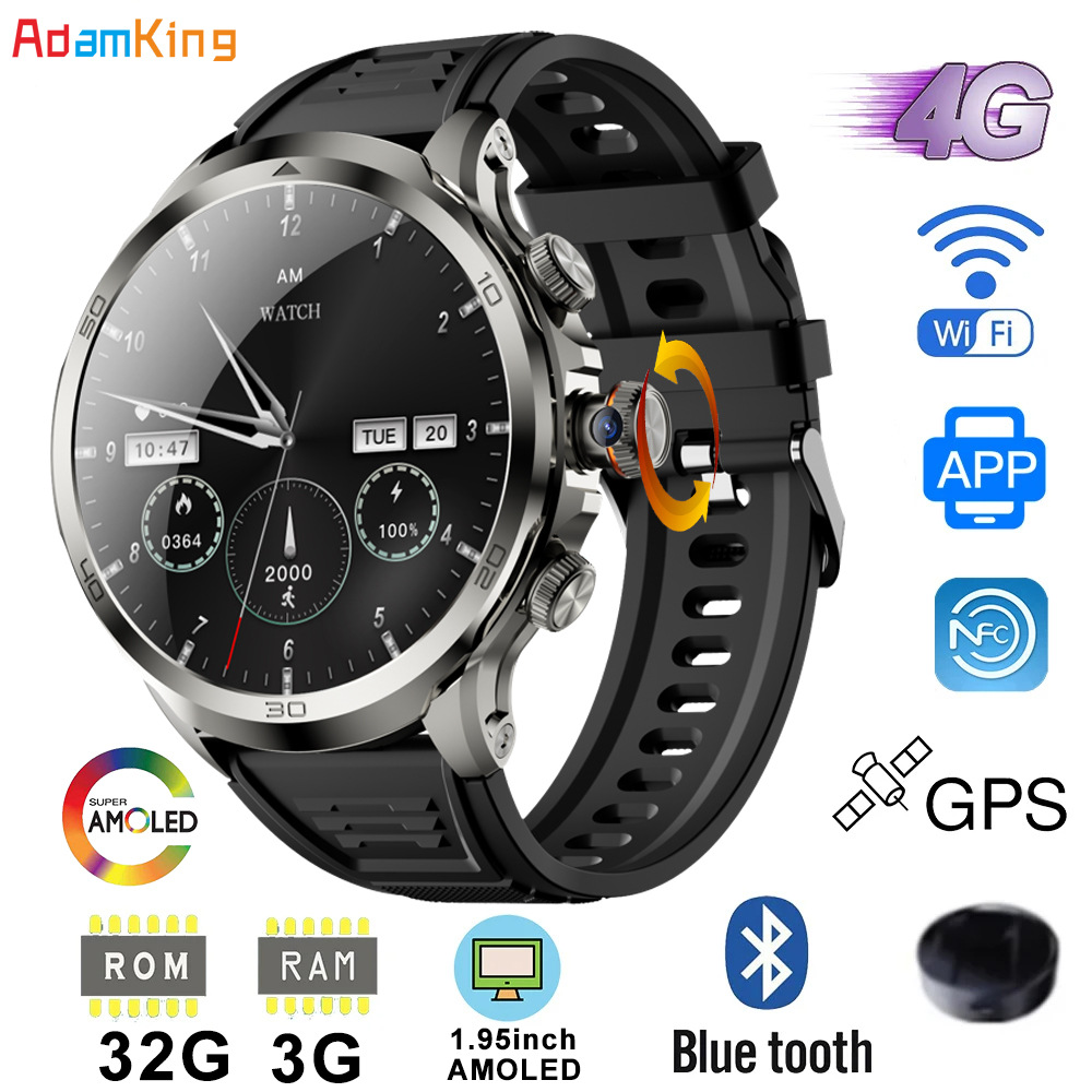 Smart Watches Plug-in Card Large Screen Pull-out Camera Multifunctional Sports Phone Watch - Computer | Technik & Gadgets