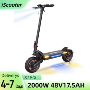 iScooter iX7 Pro Electric Scooter 10'' , 2*1000W 48V17.5Ah App Control, Dual Suspensions - Andere Sportarten