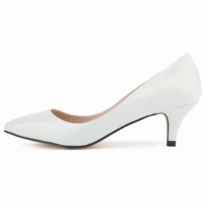 Classic Sexy Pointed Low Med Kitten Heels Women Pumps Shoes Spring Brand Design Wedding Dress - Schuhe | Technik & Gadgets