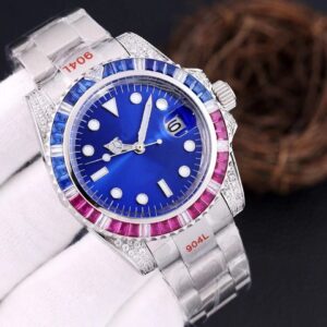 Lao Pai Luxury Brand 40mm Business Stainless Steel Men's Boutique 904L Automatic Mechanical Waterproof Watch - Herrenschmuck