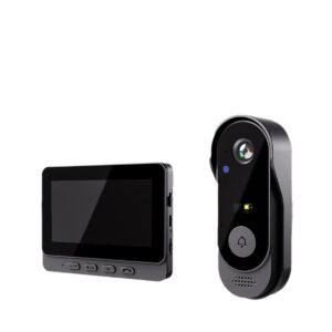 X8 Waterproof Video Doorbell Indoor Screen Pairing Free Home Surveillance Video Intercom HD Night Vision Capture - Computer
