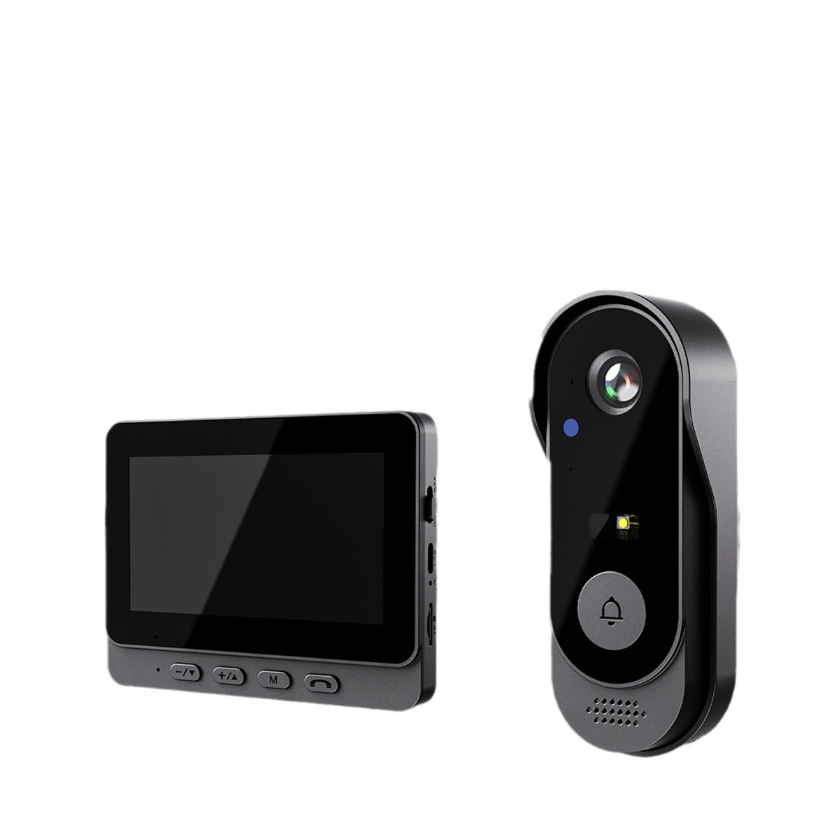 X8 Waterproof Video Doorbell Indoor Screen Pairing Free Home Surveillance Video Intercom HD Night Vision Capture - Computer