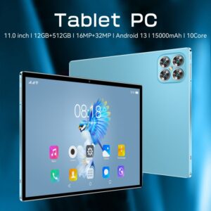 10.1-inch SIM Tablet For Students, 12+512GB Storage, Dual SIM, Android OS, GPS, 8-Core Processor, 5 Color Options - Comput...
