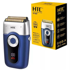 HTC GT-667 Rechargeable LCD Display Professional Zero Cutting Men Shaver Bald Head Hair Clipper - Kochen | Technik & Gadgets