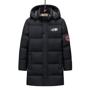 Men's 3D Tiger Head Puffer Jacket - Graphene-Infused Winter Coat, Streetwear Tech Outerwear With Thermal Insulation - Herr...