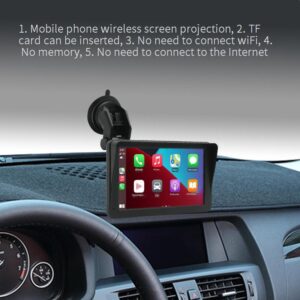 7 "car navigation Portable wireless Carplay Android AutoMP5 player PND car navigation - Tragbare Audio | Technik & Gadgets