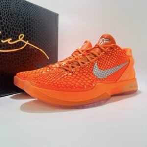 Nike Kobe 6 Propro "All Orange" Men's And Women's Low-waist Basketball Shoes, Comfortable, Anti-slip And Durable - Schuhe