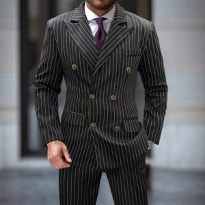 Men's Clothing Striped Business Suits - Herrenbekleidung | Technik & Gadgets