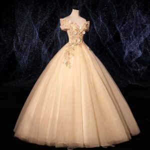 Women's Clothing Elegant Off-Shoulder Long Evening Dress For Soprano Singers & Hosts – Slimming A-Line Gown For Banquet & ...