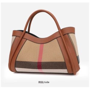 Real Leather Mother Large Capacity Handbag Plaid 2024 New Cowhide Women's CrosNewody Bag - Taschen | Technik & Gadgets