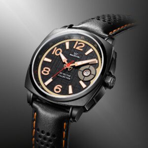 Marvin Luxury Men's Watch, Stainless Steel Swiss Watch With Sapphire Crystal Date Display, Luminous Hands & Marks, Quartz ...