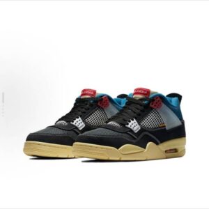 nike Air Jordan 4 Air Cushion Sneakers Men's And Women's Lightweight Casual Mesh Breathable Running Shoes Colorblocking - ...