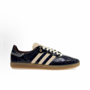 WALES BONNER X Adidas Originals Samba 'Collegiate Navy Night Red' Navy Blue Comfort, Versatility, And Classic Design - Schuhe