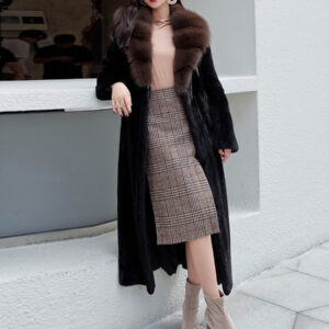 Women's Clothing new sable collar mink fur coat autumn and winter warm coat artificial fur mink coat Haining - Damenbeklei...