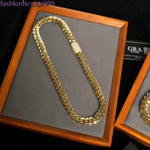 Choker Custom Link Gold 20mm Miami Cuban Chain Necklace - Geschenke | Technik & Gadgets