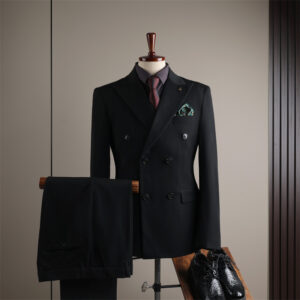 Men's Clothing Business Suit Jacket Black Slim Professional Formal Wear Men's Groom Wedding Dress - Herrenbekleidung
