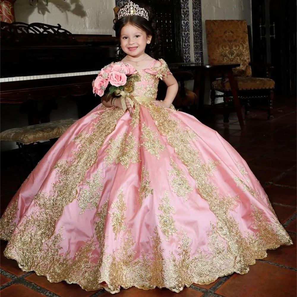 Elegant Green Sleeveless Girls' Party Dress – Puffy Tulle Skirt For Recitals, Birthdays & Hosting (Ages 3-8, 100-140cm, ...