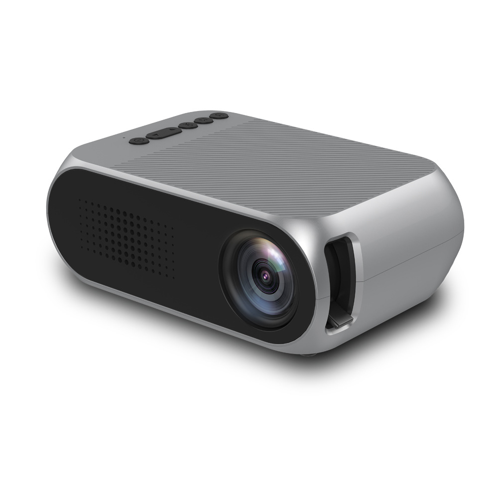 LED YG320 Built-in Battery Version HDMI USB TF AV Mini Projector Home Media HD Video Player - Computer | Technik & Gadgets