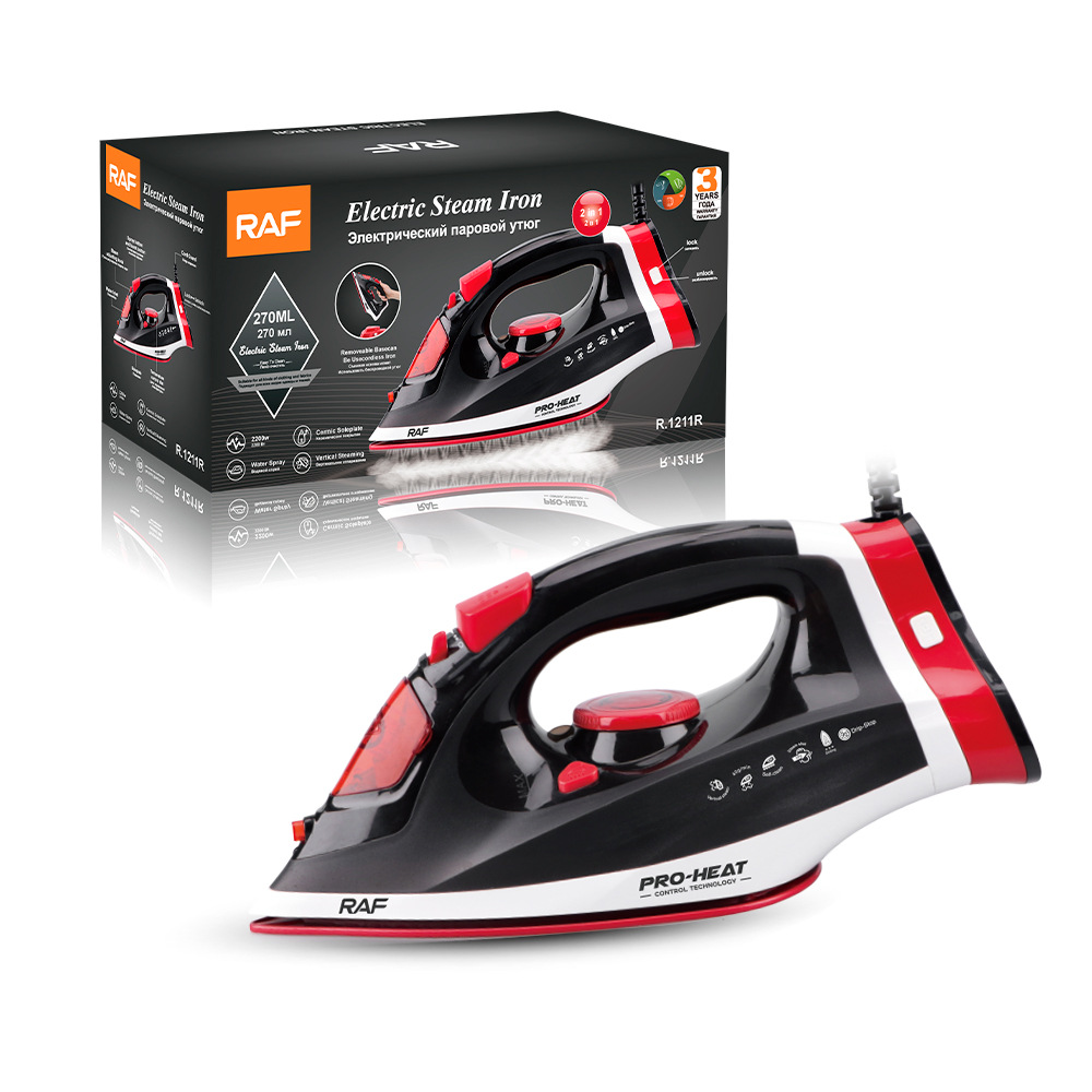 RAF wireless steam handheld multi-function adjustable spray electric iron R.1211 - Kochen | Technik & Gadgets