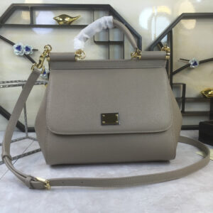 2025 New Handbag Pure Color Multifunctional Style Cowhide Palm Pattern Simple Women's Crossbody Bag - Taschen