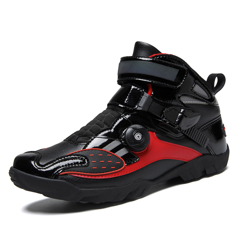 Soubu motorcycle riding shoes men's rider four seasons off road motorcycle boots racing short boots winter motorcycle trav...