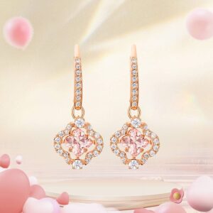 Swarovski's Beating Heart SPARKLING DANCE Four-leaf Clover Earrings Gift - Geschenke | Technik & Gadgets