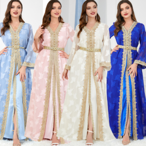 Women's Clothing V Neck Long Sleeved Two Piece Dress - Damenbekleidung | Technik & Gadgets