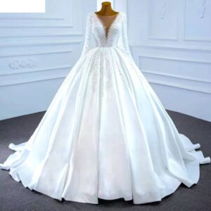 Women's Slimming Tutu Skirt With Tail Wedding Dress Large Size - Damenbekleidung | Technik & Gadgets