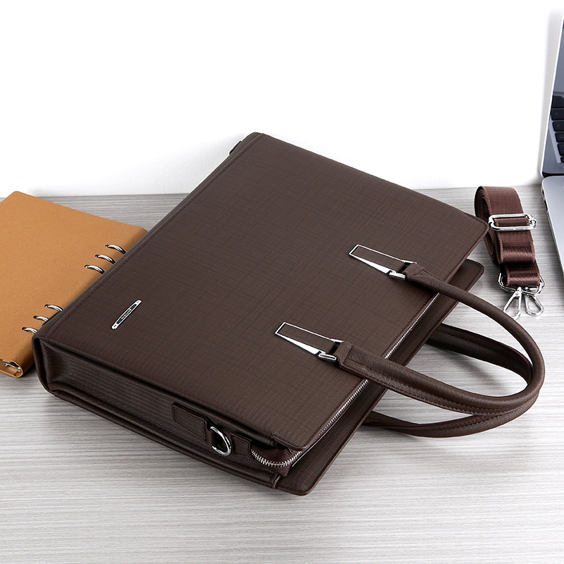Minimalist New High-quality Leather Men's Bag, Business Handbag, Shoulder Bag, Cowhide Briefcase, Computer Bag, Men's Bag ...