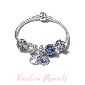 Pandora925 Silver Sparkle Star Bracelet Set Bestie Gift Light Luxury Couple Girl Bracelet - Geschenke | Technik & Gadgets