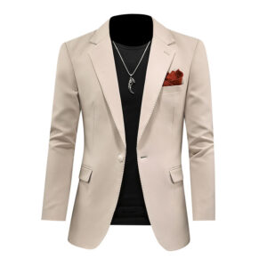 Man's clothing Men's casual suit large size slim-fit suit jacket Men's fashion handsome solid color small suit - Herrenbek...
