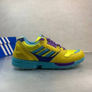 Special Offer! ZX8000 Blue And Yellow Retro Casual Men's And Women's Shoes, Sports Running Shoes - Schuhe
