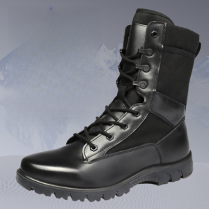 17 tactical summer outdoor breathable and non slip hiking training men's boots, black fashionable workwear shoes - Schuhe