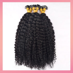 Real hair extensions flat tip extensions for women long straight hair curly hair can be permed and dyed human hair - Hairc...