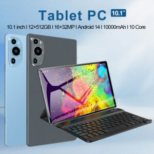 2025 New Lightweight Laptop 12GB+512GB P61 Android Tablet 10.1-inch Smart Dual Card Dual Standby 4G Bluetooth - Computer-K...