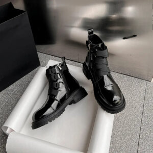 Autumn Women Women's Female Ankle Boots Cool Motorcycle Winter Shoes Slip On New Brand Designer Footwear Ladies E697 Ashoe...