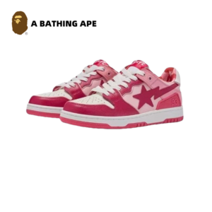A BATHING-APE Bape-STA SK8 DUNK NO.93 Classic Low Help Flash Star Contrast Fashion Board Shoes Casual Skateboarding Shoes ...